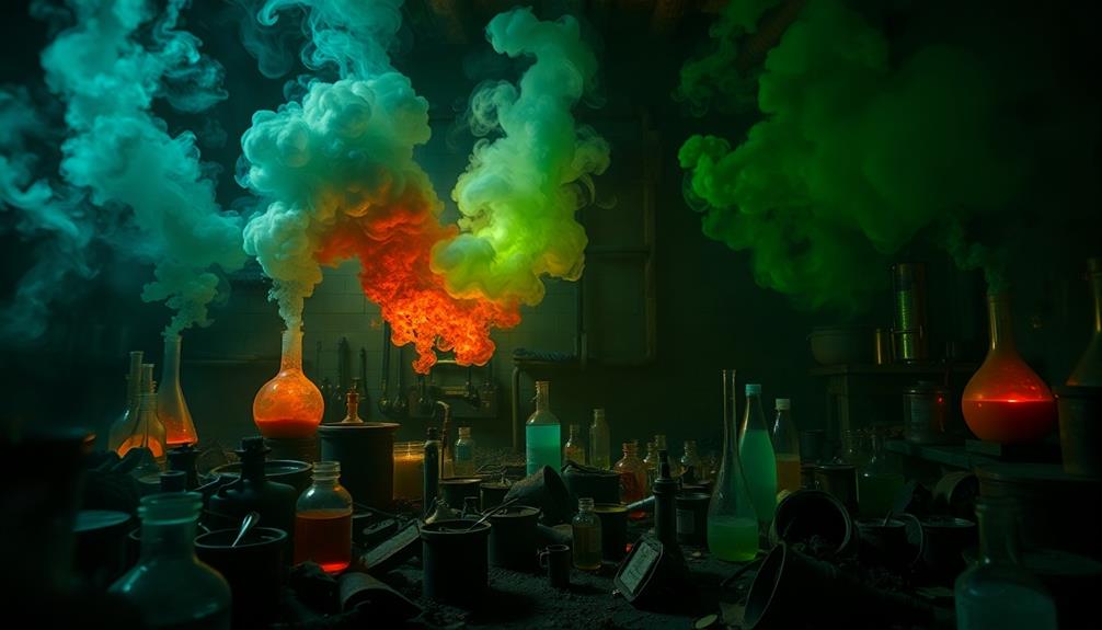 aromatic essence fills air