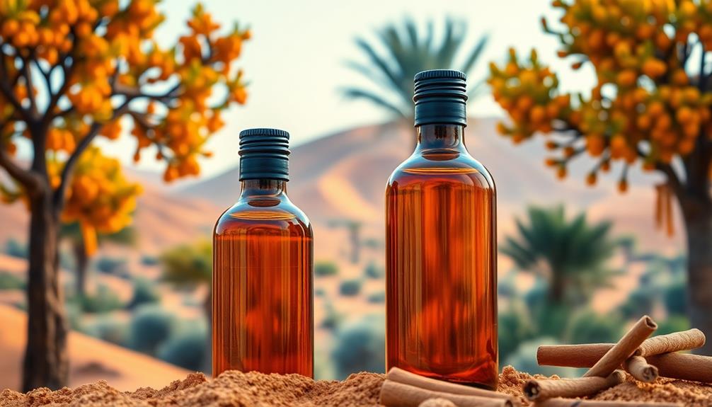 aromatic essence fills air