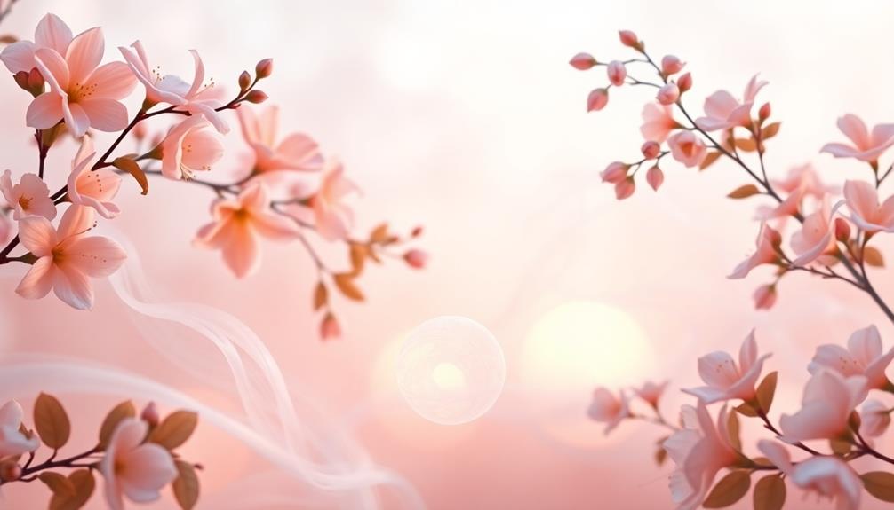 aromatic essence fills air