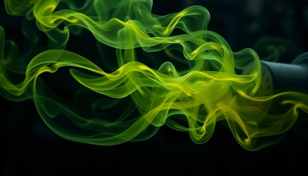 aromatic essence fills air