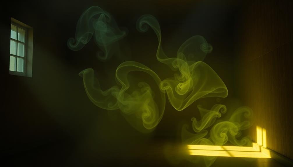 aromatic essence in air