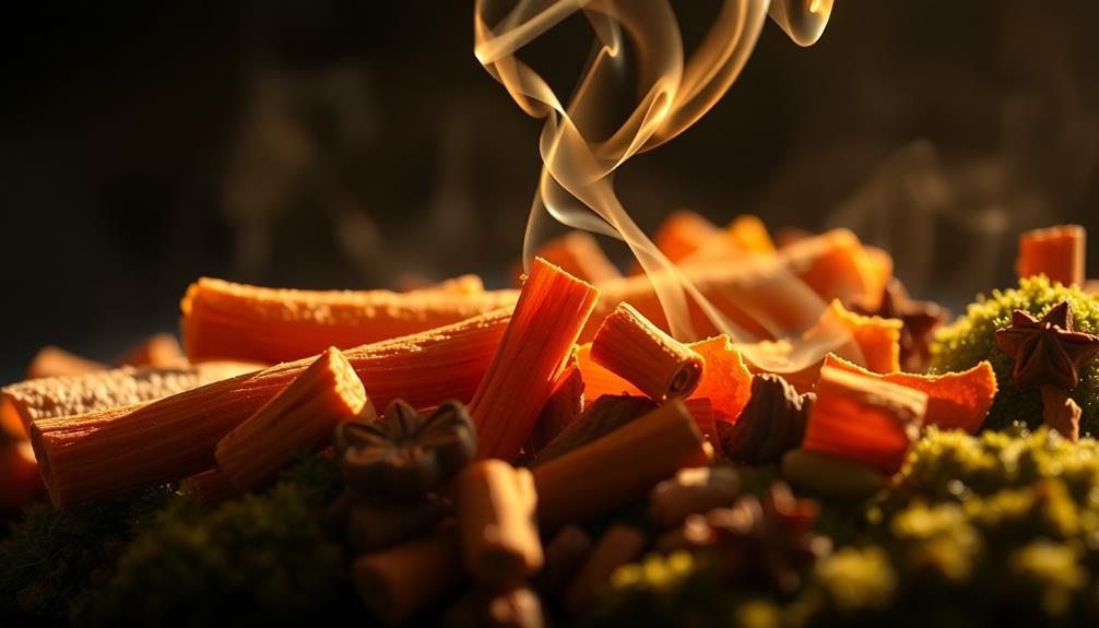 aromatic pungent distinctive odor