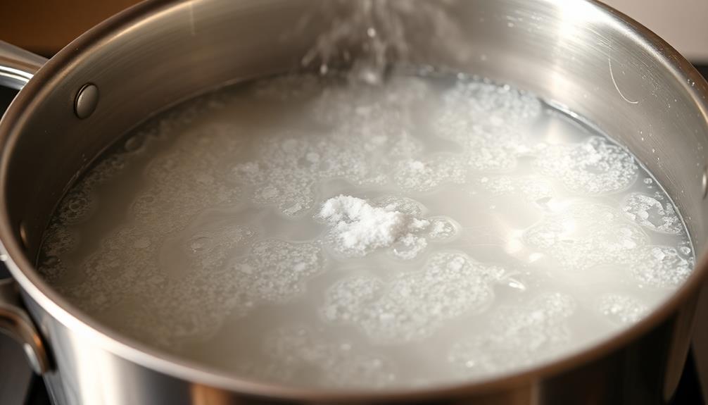 boil water with salt