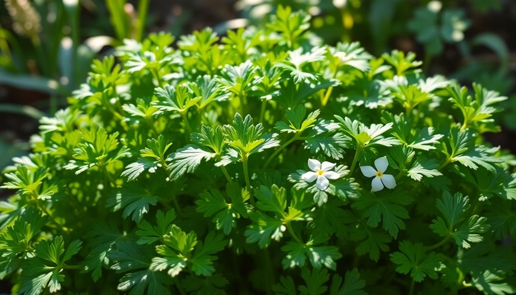 cilantro s distinctive fresh aroma