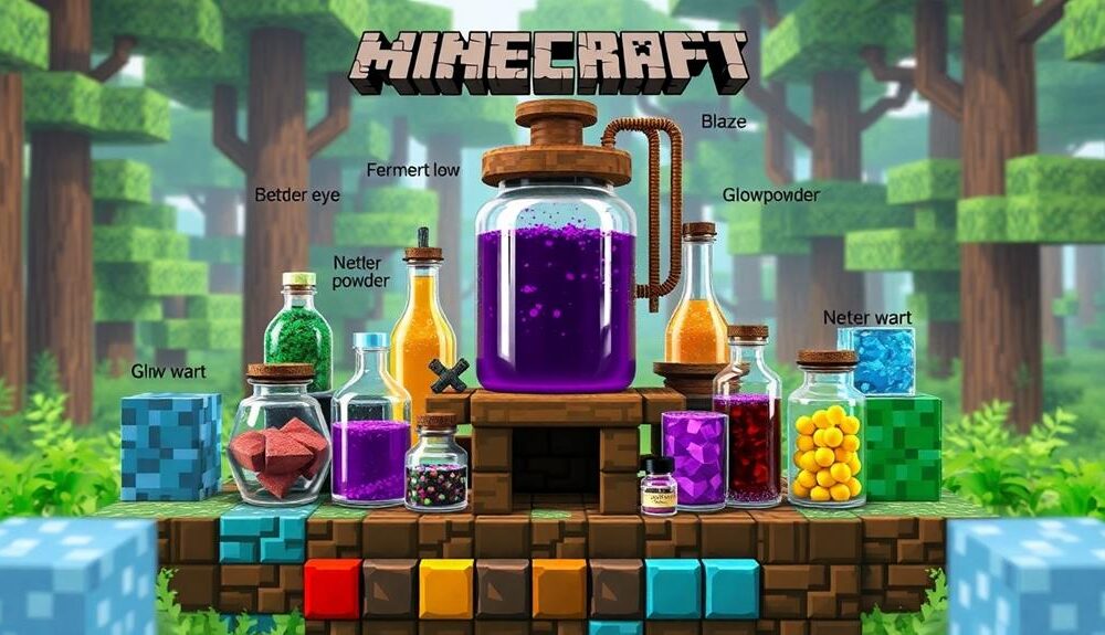 craft weakness potion minecraft