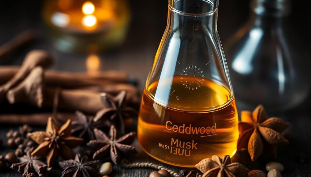 distinct musky earthy aroma