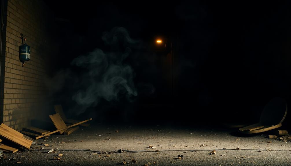 distinctive chemical odor