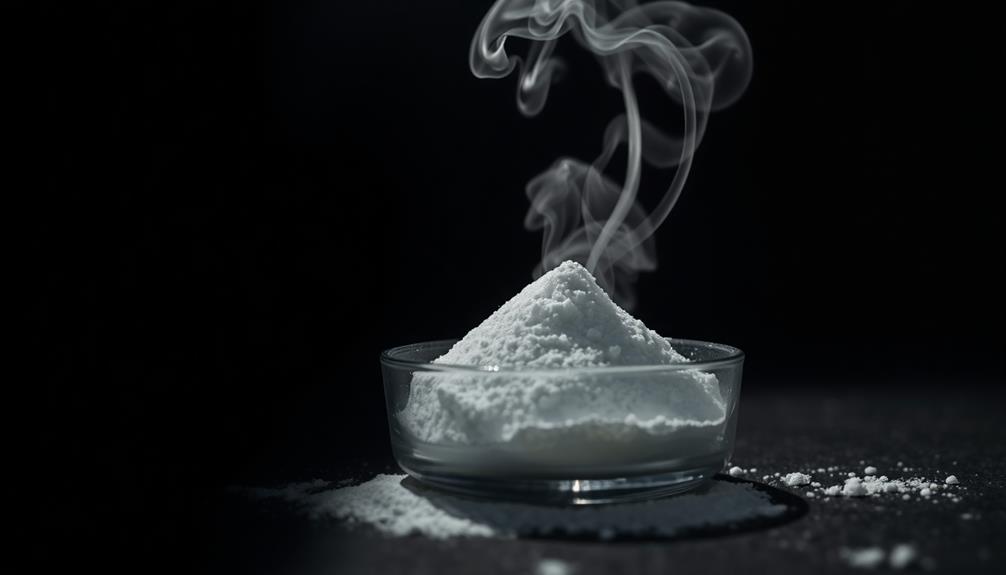 distinctive chemical sweet odor