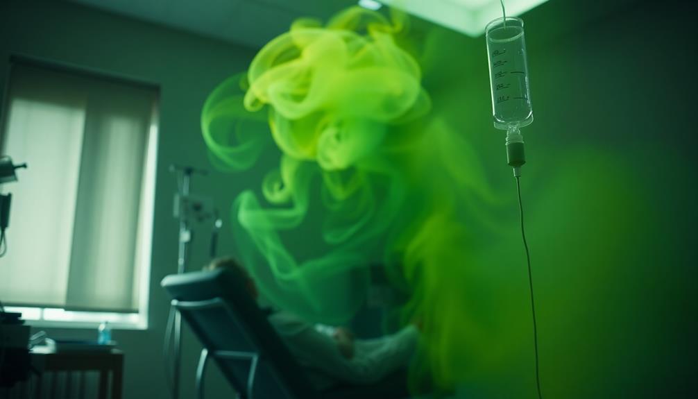 distinctive medical odor experience