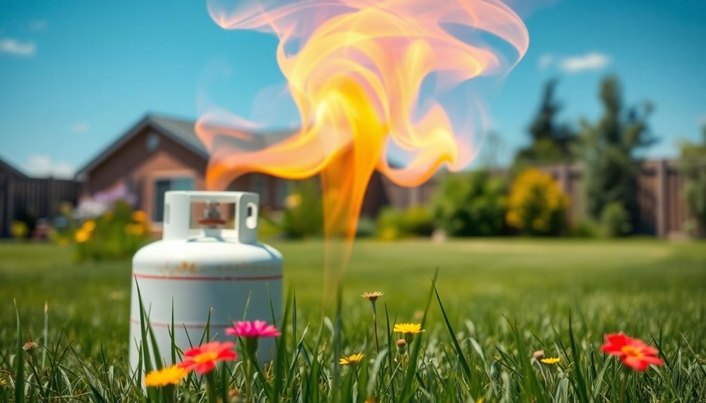 distinctive rotten egg odor