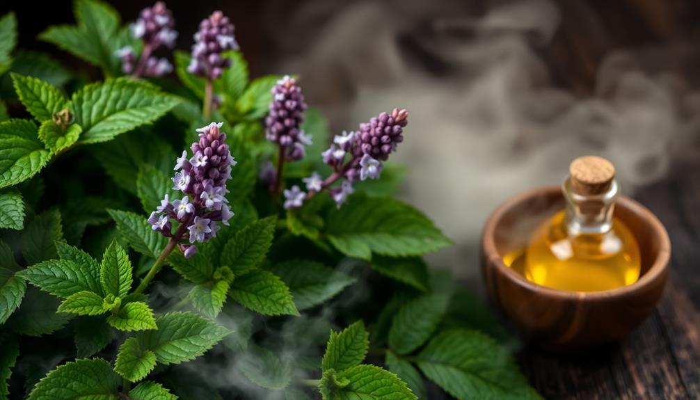 earthy sweet aromatic fragrance