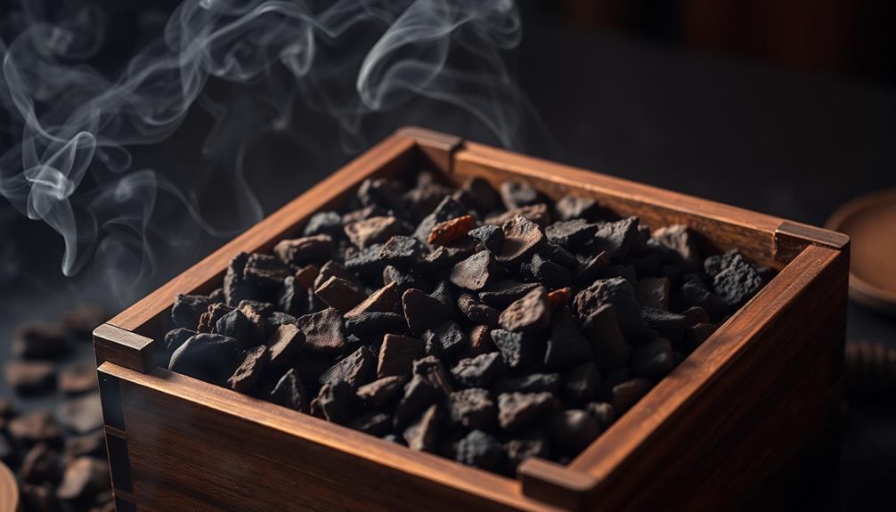 earthy warm woody fragrance