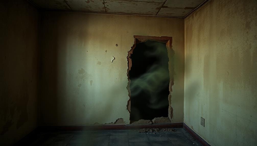 foul odor from decay