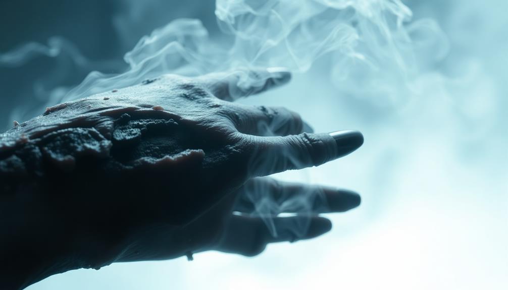 foul rotten decaying odor