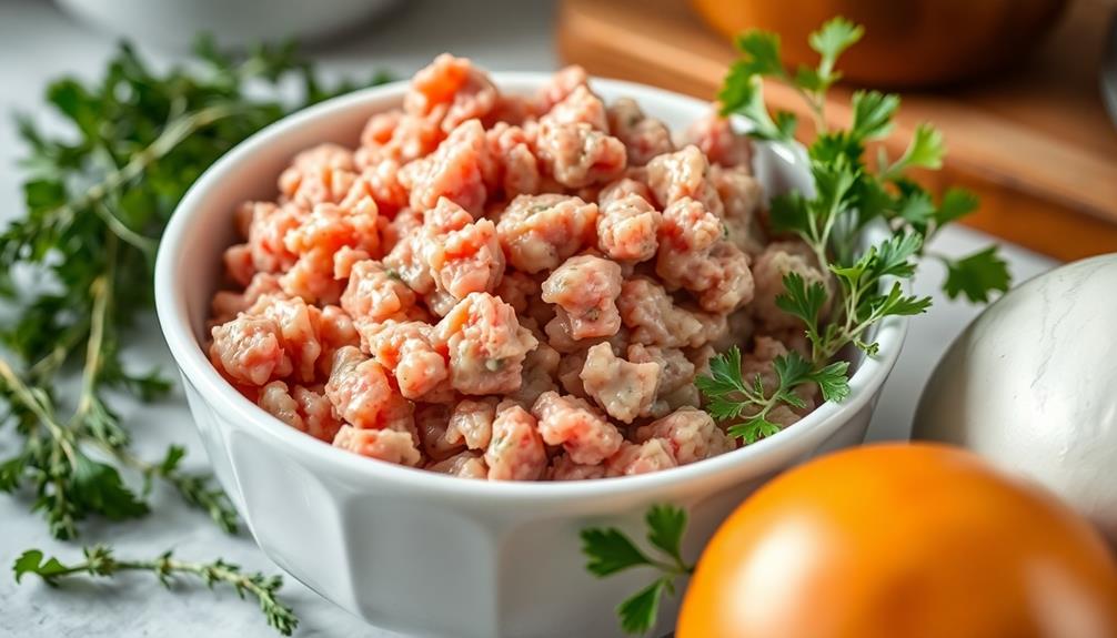 ground turkey odor profile