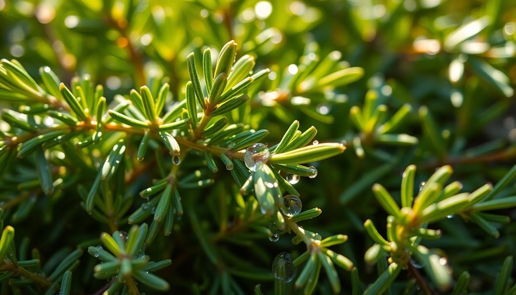 herbaceous fresh and earthy
