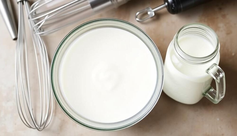 homemade heavy cream recipe