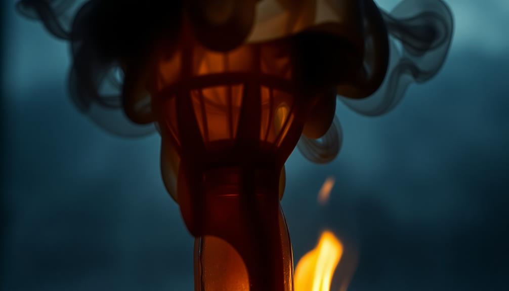 odor of melted plastic