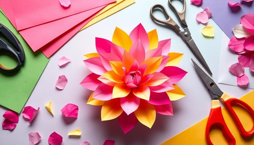 petal shape cutting technique