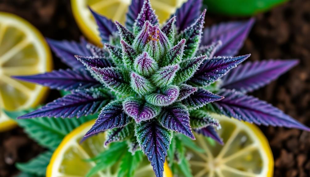 pungent earthy diesel aroma