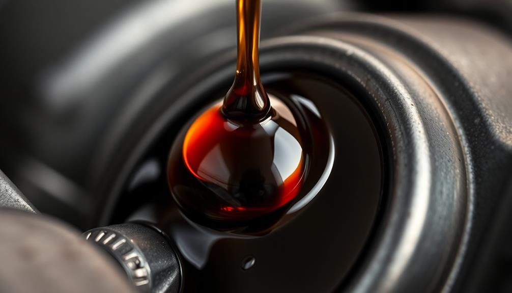 pungent greasy chemical aroma