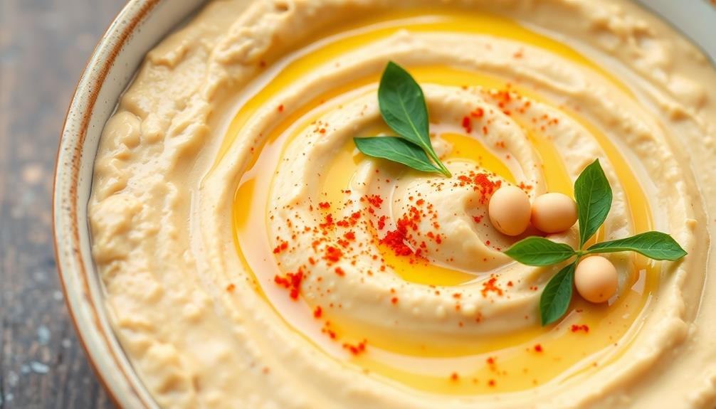 quick and simple hummus