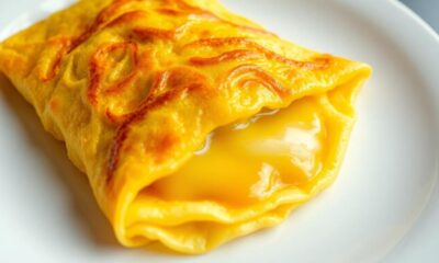 quickly make perfect omelette