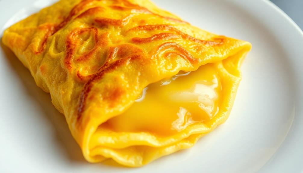 quickly make perfect omelette