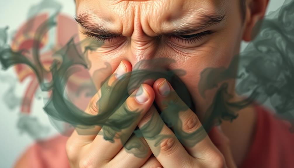 sinus related bad breath