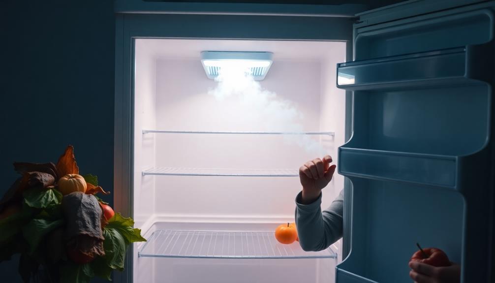 slightly sweet chemical odor