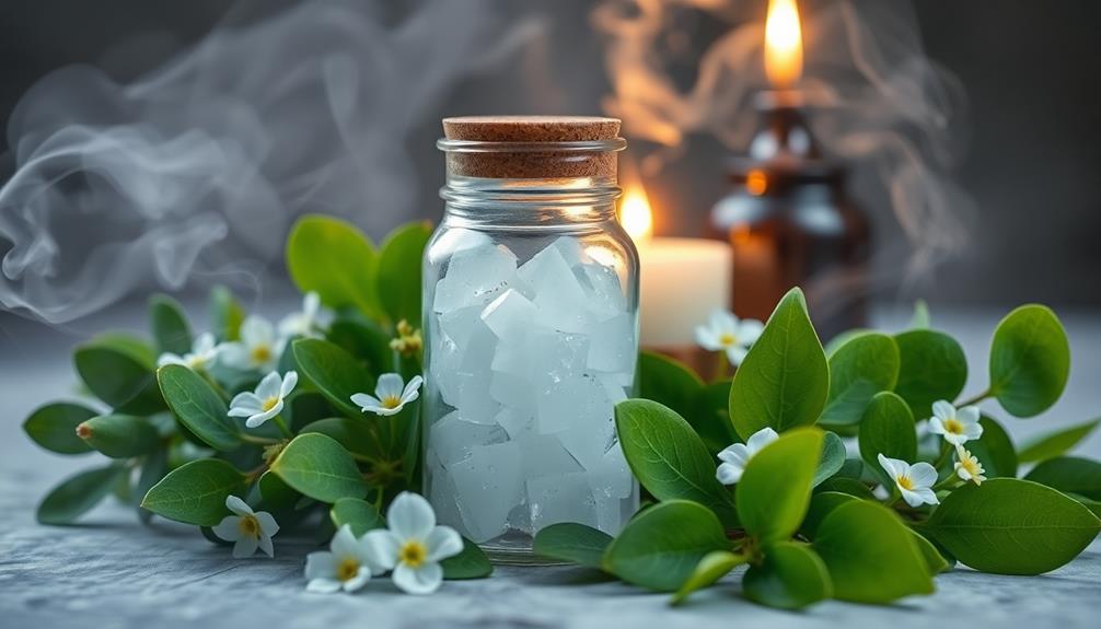 strong medicinal cooling aroma