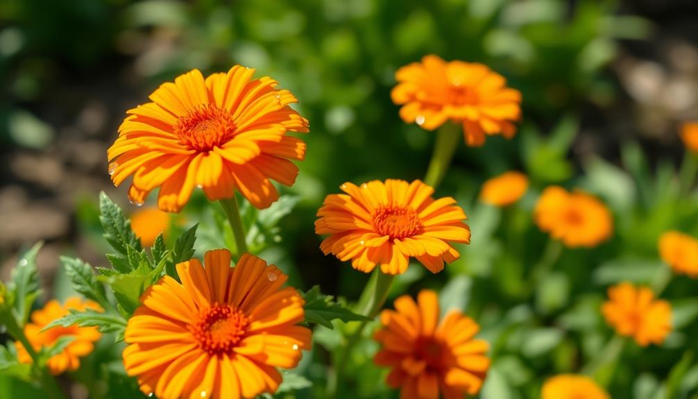 sweet earthy floral aroma