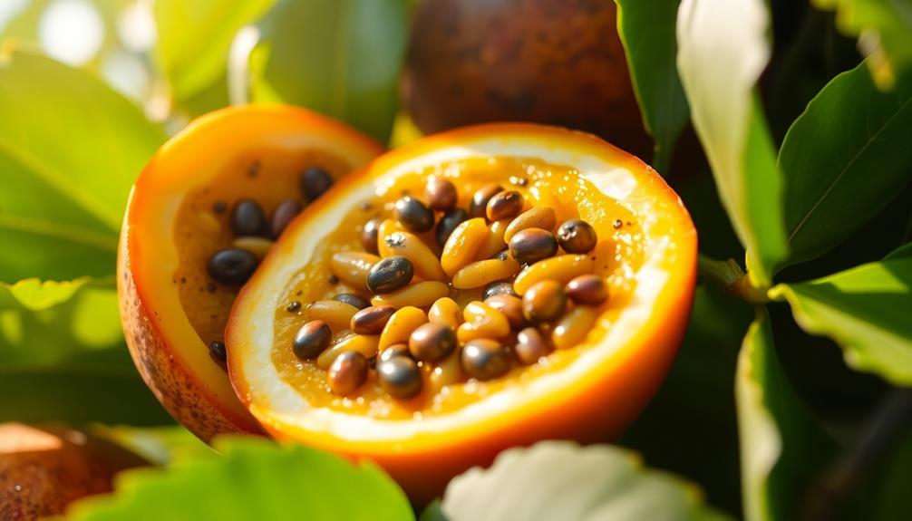 sweet tropical fruit aroma