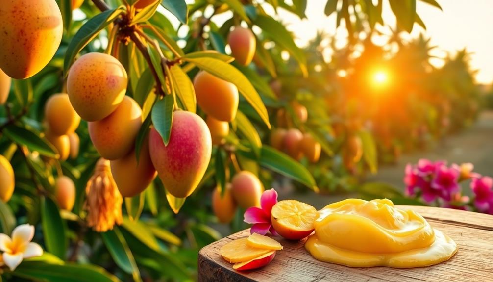 sweet tropical fruity aroma