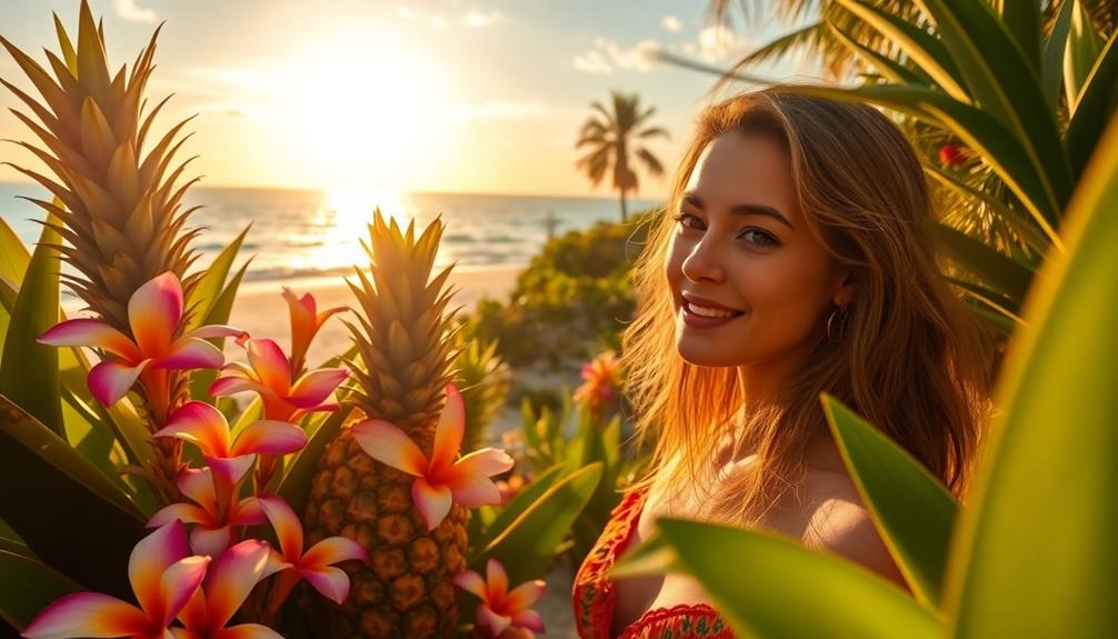 tropical sweet warm vanilla