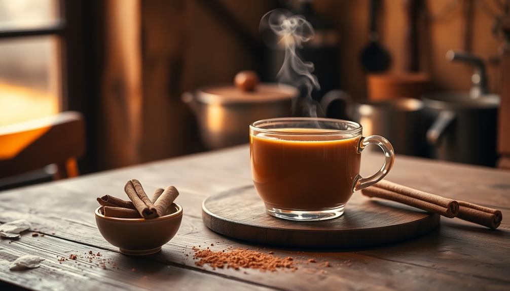 warm sweet spicy aroma