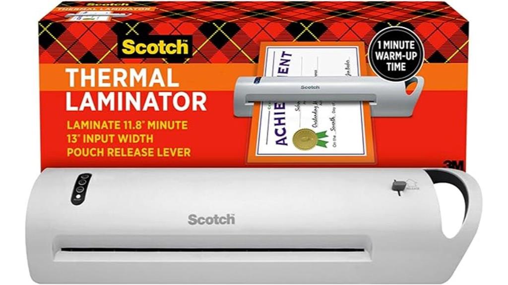13 inch scotch laminator