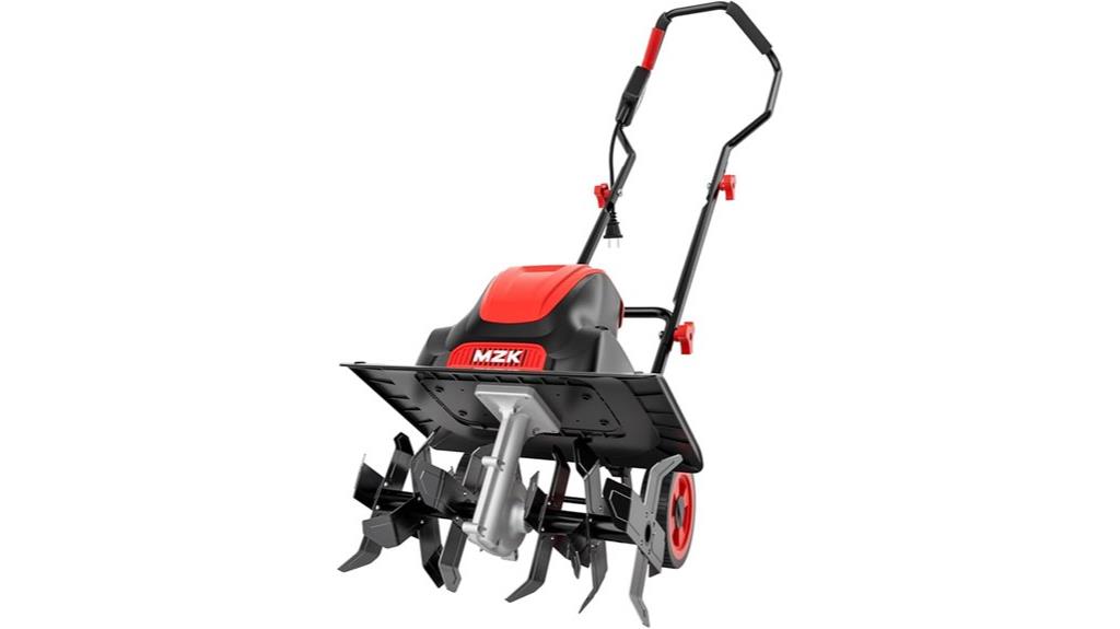 16 inch electric tiller