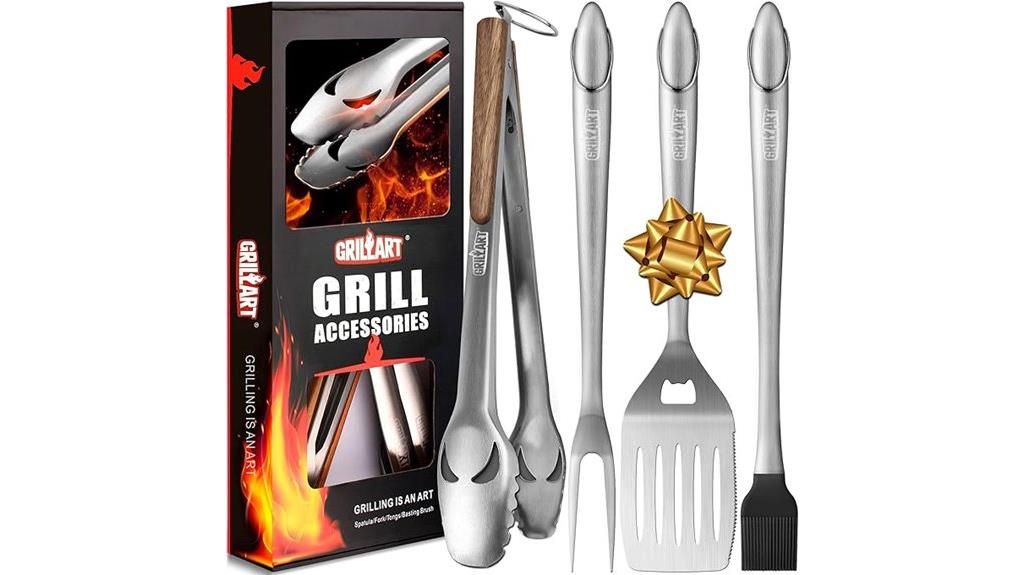 18 inch bbq grill set