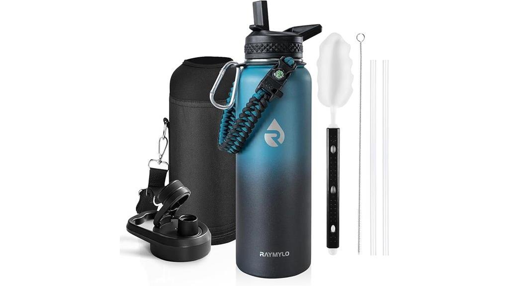 40 oz insulated water bottle