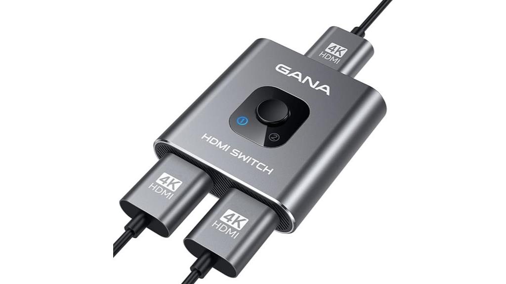 4k hdmi switcher splitter
