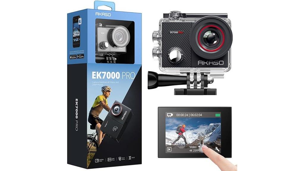 4k waterproof action camera