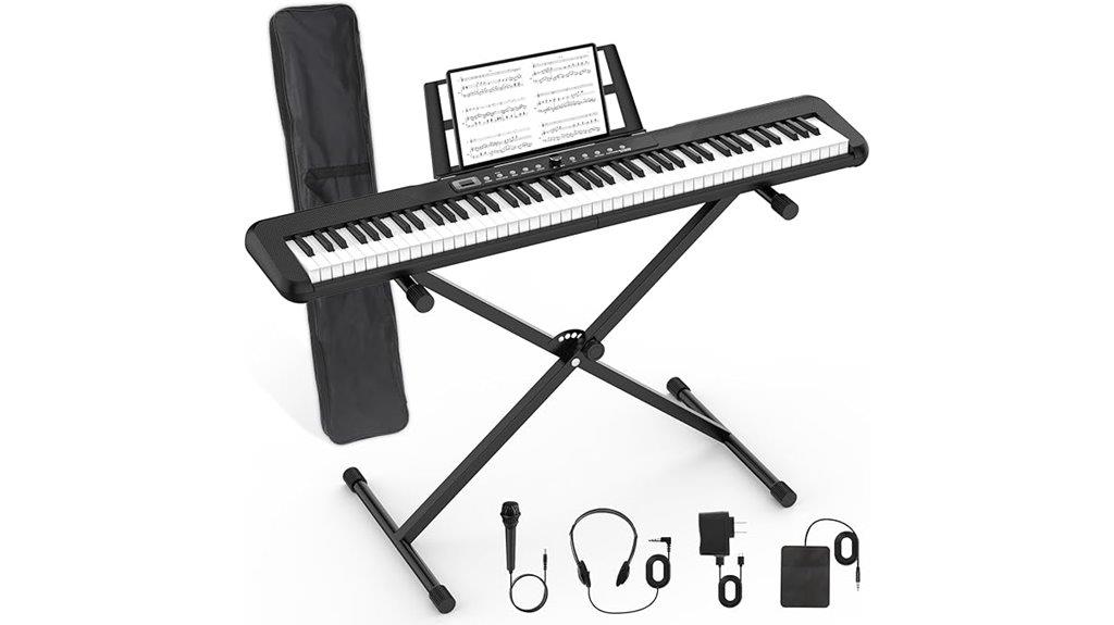 88 key beginner digital piano