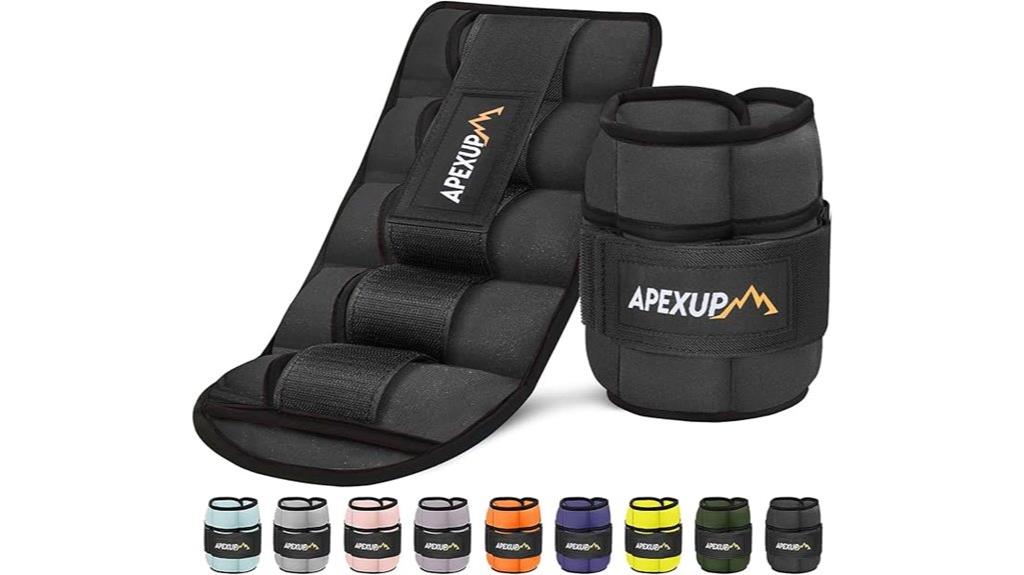 adjustable 10lb ankle weights