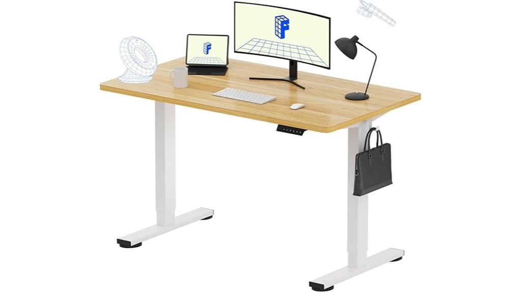 adjustable 48x24 home desk