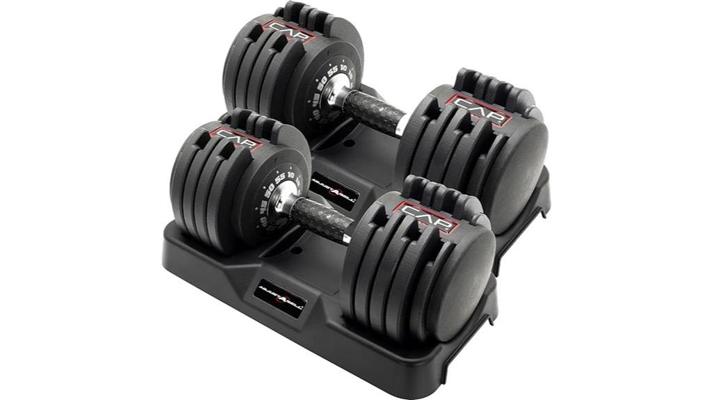 adjustable dumbbell sets