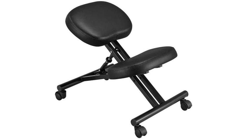 adjustable ergonomic kneeling chair