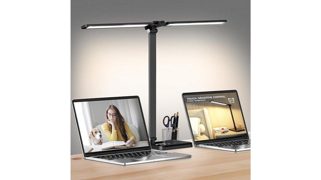 adjustable led lamp with usb