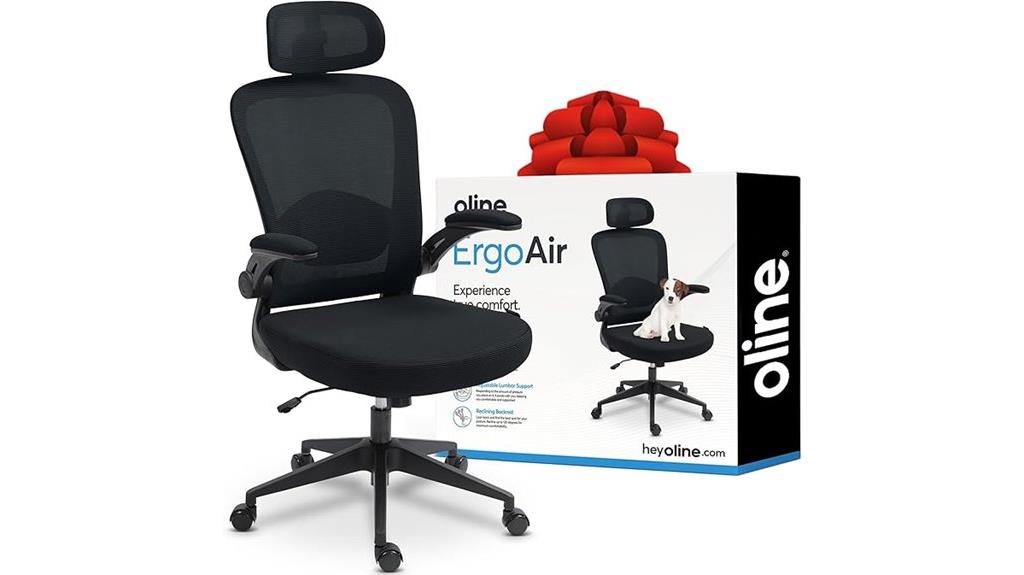 adjustable lumbar office chair