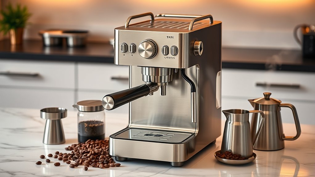 affordable espresso machine features